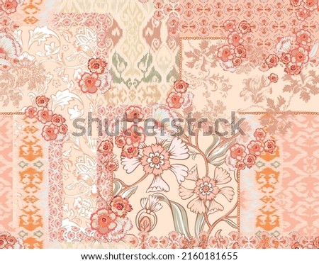 Similar – Image, Stock Photo patchwork carpet Patch