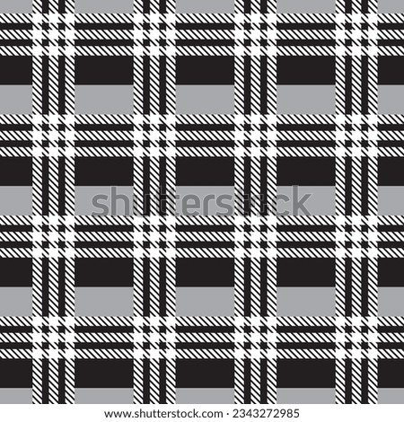 Diagonal plaid shaded pattern black and white color