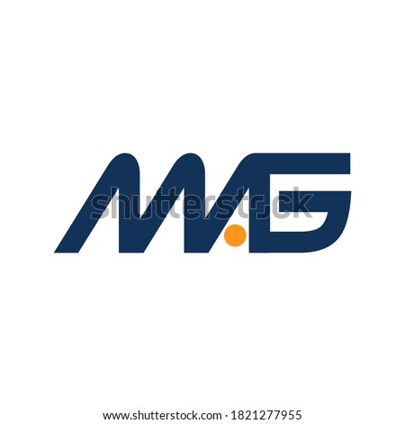 initials MAG logo design for company