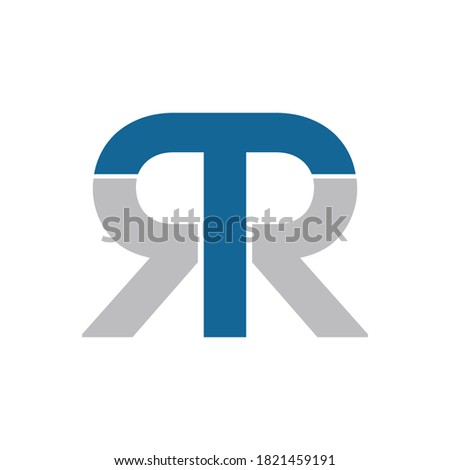 initials RTR logo design for company