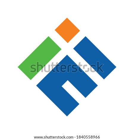 initials IE logo design for company business