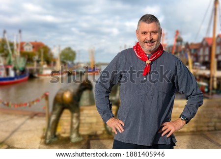 Similar – Image, Stock Photo Neuharlingersiel in East Frisia