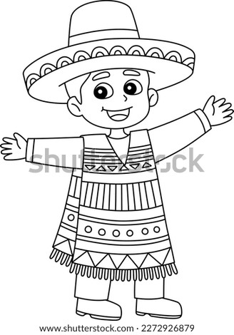 Mexican Boy Drawing | Free download on ClipArtMag