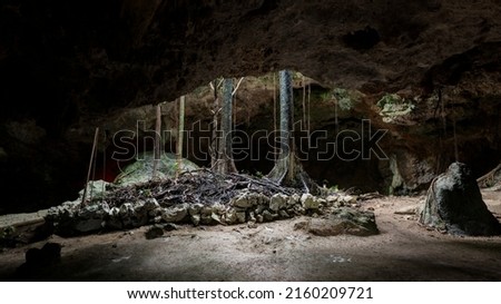  Alux Cave, Chaak Tun Cenote, Riviera Maya, Playa del Carmen, Mexico Stock foto © 