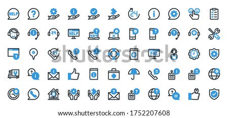 support basic outline icons filled blue acute angle