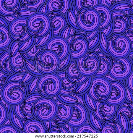 Seamless background waves , raster graphics.