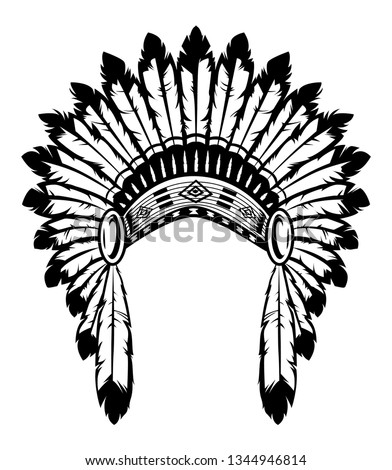 Indian Headdress Clipart | Free download on ClipArtMag