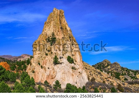 Similar – Image, Stock Photo Beautiful rock structure at Valley of Fire State Park in Nevada