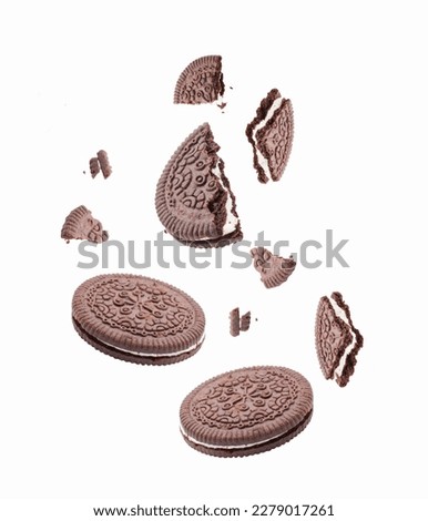 Similar – Image, Stock Photo small vanilla and chocolate muffins illuminated by the morning light ready for breakfast