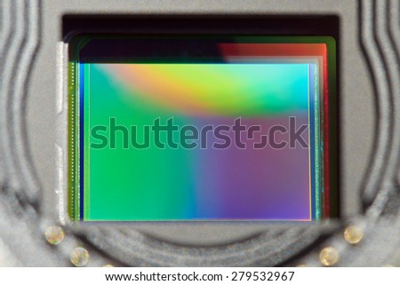 Mirrorless digital camera sensor