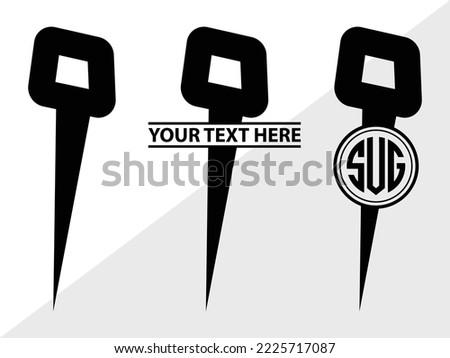 Climber Tools Monogram Printable Vector Illustration