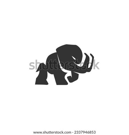 mammoth logo for your business , simple clean logo.EPS 10