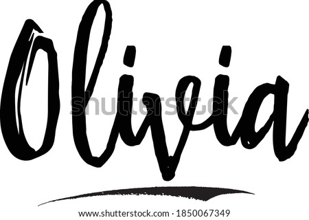 Featured image of post Glitter Olivia Name Wallpaper