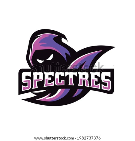 Spectre Ghost Logo Vector Isolated