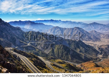 hill beauty of taif ,saudi arabia