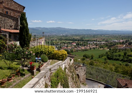 Anghiari. Italy. Virtual tour of Tuscany