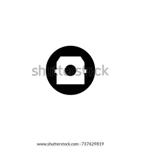 optical cable audio icon, vector illustration