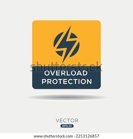 Creative (Overload Protection) Icon, Vector sign.