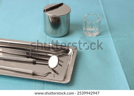 Similar – Image, Stock Photo Blurred dentists with tools