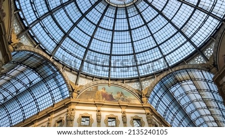 Similar – Image, Stock Photo Detail of the Milan cathedral