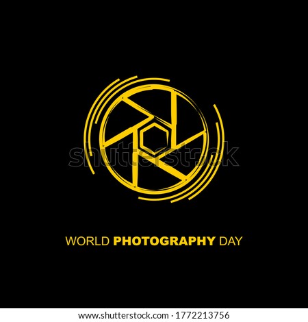 Line art of Capture icon. vector illustration for World Photography Day design. also good template for Photography design