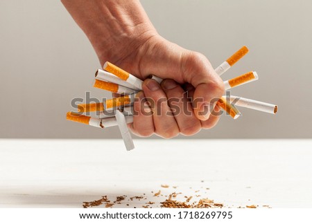 Similar – Image, Stock Photo non-smokers Non-smoker