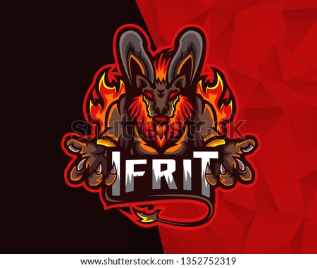 ifrit mascot logo