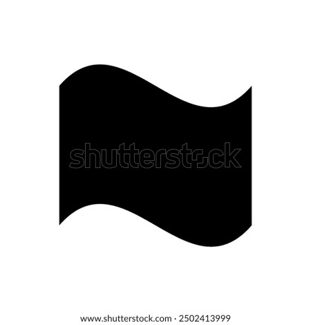 Flag icon vector on white background