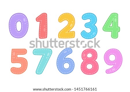 Cute Numbers Clipart | Free download on ClipArtMag