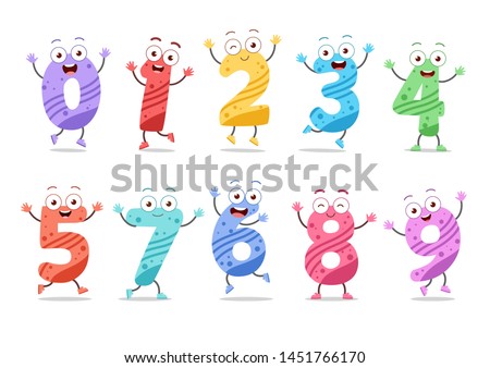 Cute Numbers Clipart | Free download on ClipArtMag