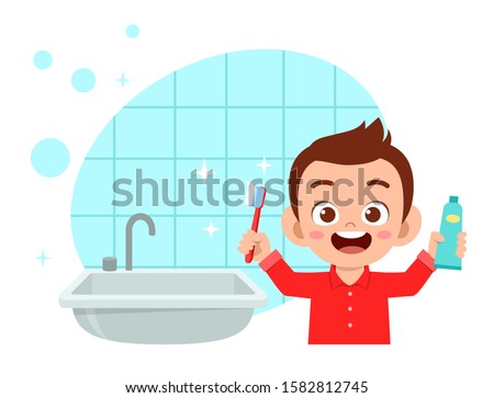 Kids Brushing Teeth Clipart | Free download on ClipArtMag