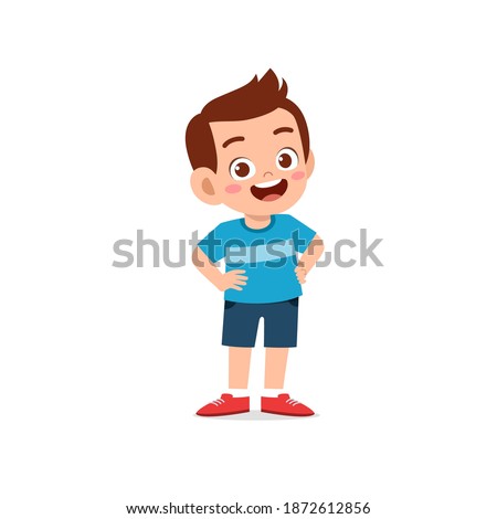 Boy Standing On A Stack Of Book Royalty Free Vector Clip Art Boy Standing Clipart Stunning Free Transparent Png Clipart Images Free Download