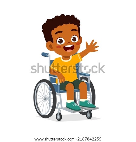 Similar – Image, Stock Photo Cute little kid sitting on his sakteboard