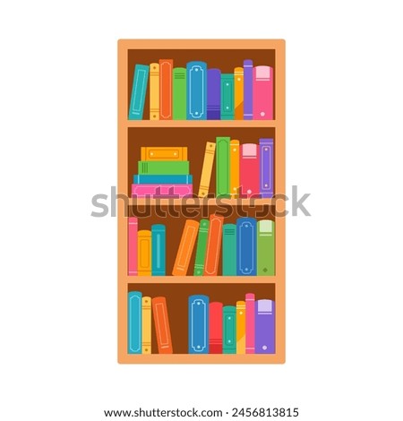 book shelf with good quality design