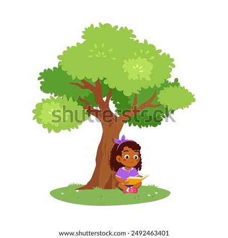 Similar – Image, Stock Photo Under the tree in Paris