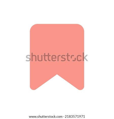 Add bookmark flat color ui icon. Saving webpage. Reading list. Ebook reader. Highlighting progress. Simple filled element for mobile app. Colorful solid pictogram. Vector isolated RGB illustration