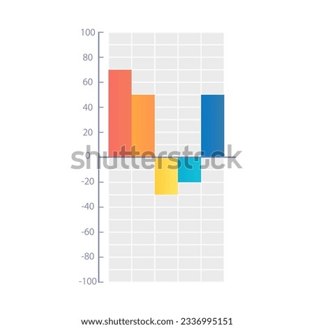 Company annual revenue report infographic column chart design template. Financial statistics. Editable infochart with vertical bar graphs. Visual data presentation. Myriad Pro-Regular font used