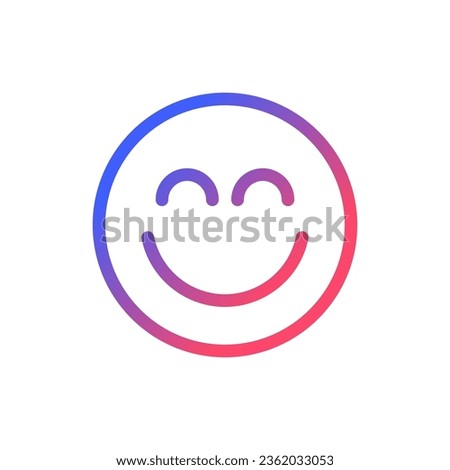 Portrait mode pixel perfect gradient linear ui icon. Correction of imperfections. Photo editor. Retouch. Line color user interface symbol. Modern style pictogram. Vector isolated outline illustration