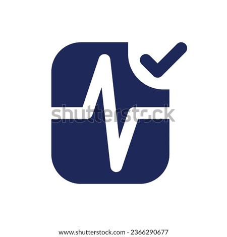 Heartbeat animation effect applying black pixel perfect solid ui icon. Added editing feature. Video software. Silhouette symbol on white space. Glyph pictogram for web, mobile. Isolated vector image