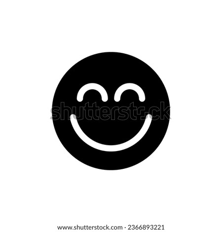 Portrait mode black glyph ui icon. Photo editor. Simple filled line element. User interface design. Silhouette symbol on white space. Solid pictogram for web, mobile. Isolated vector illustration