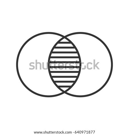 Merging linear icon. Thin line illustration. Integration abstract metaphor contour symbol. Vector isolated outline drawing