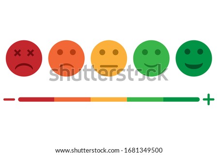 Set of emoji colored icon isolated on white background. Vector illustration. Eps 10