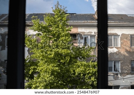 Similar – Foto Bild das haus gegenüber Haus