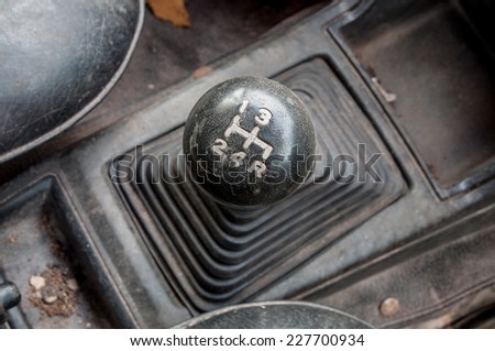 old manual gearbox