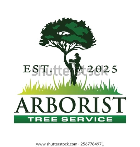 Arborist Tree Services Logo Design.