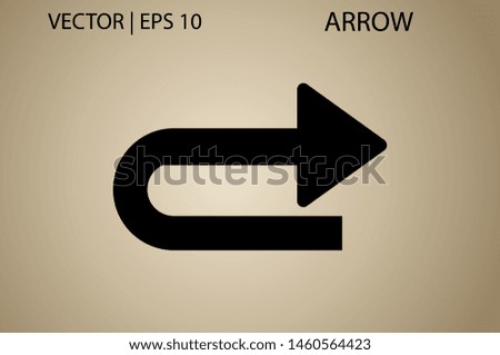 Arrow vector icon isolated set on white background. Button arrow infographic vector icon next, previous, pointer design digital element collection. Vector arrow icon template. Download and down arrow 