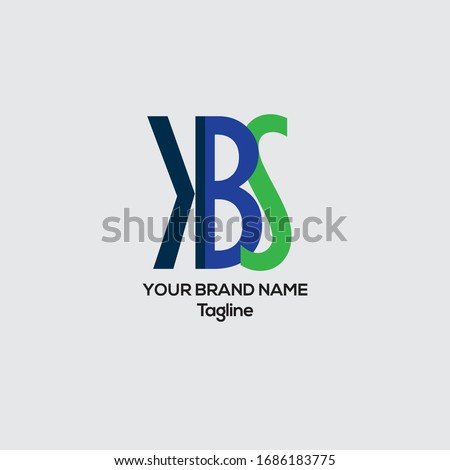 KBS vector logo design, KBS Creative logo design