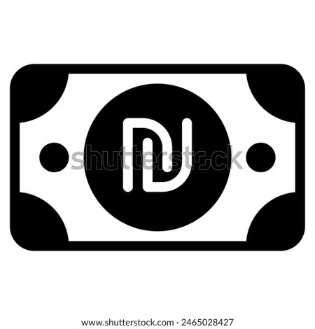 Shekel Currency business money illustration