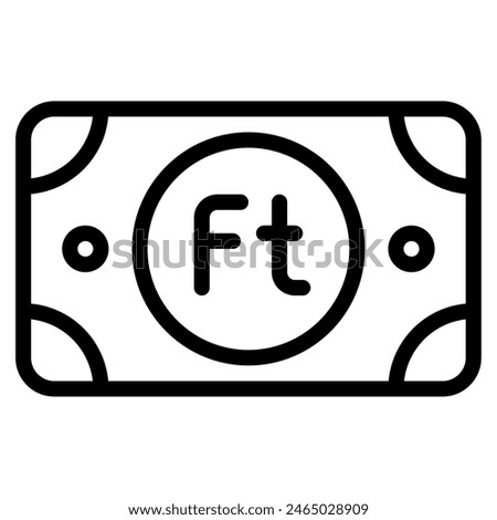 Forint Currency business money illustration