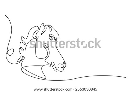 Similar – Image, Stock Photo if the pony continues to grow, will it become a horse? the girl pondered silently….